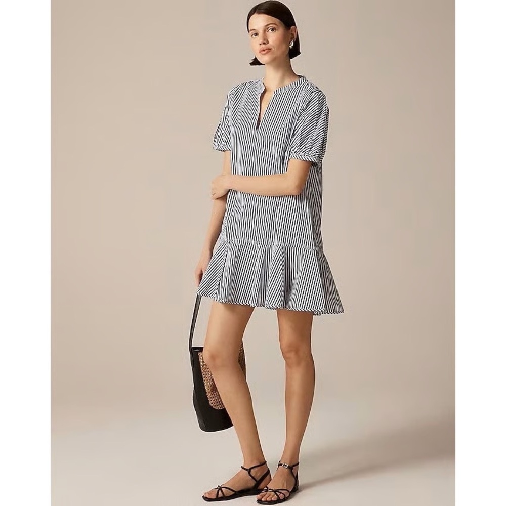 J. Crew Delilah Striped Dress